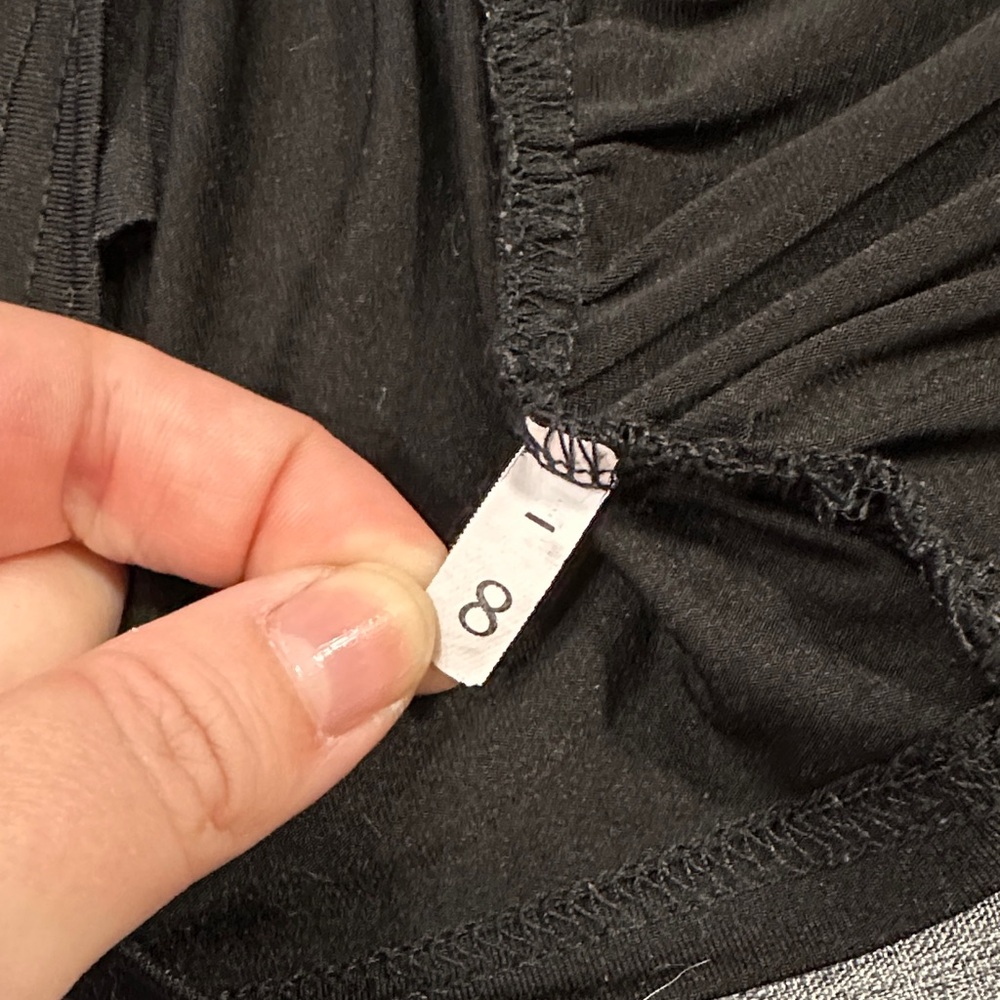 Cropped Ruched Long Sleeve Top - Picture 5 of 5